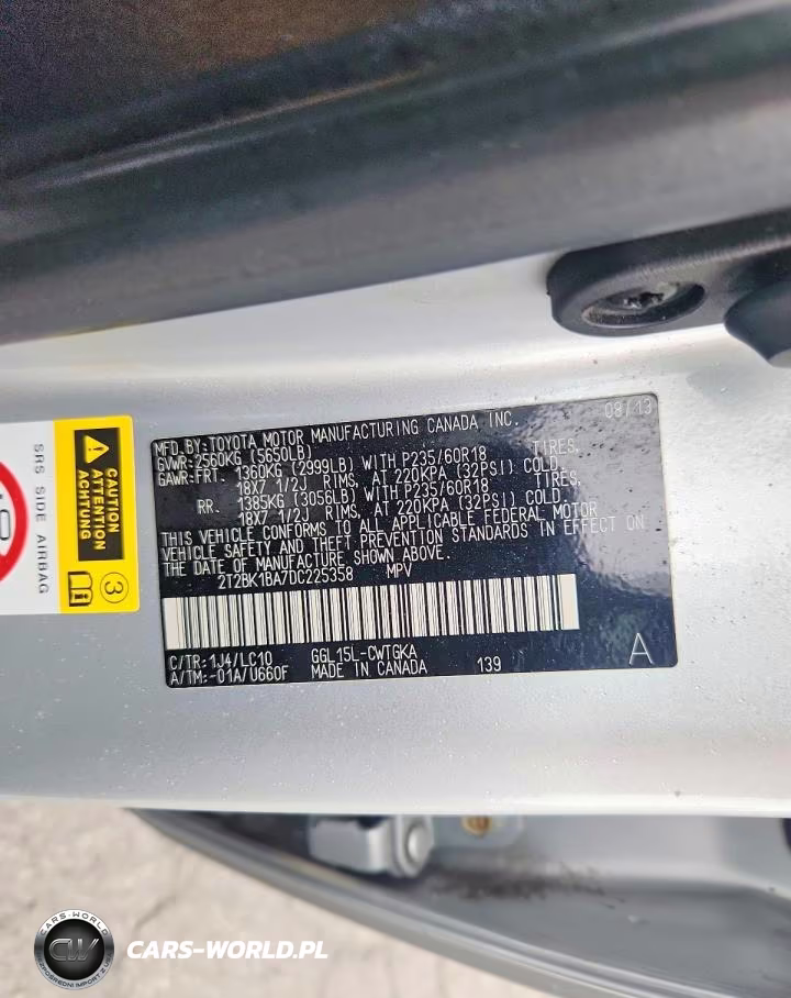 2013 Lexus Rx 350 Base VIN:2T2BK1BA7DC225358 - 13