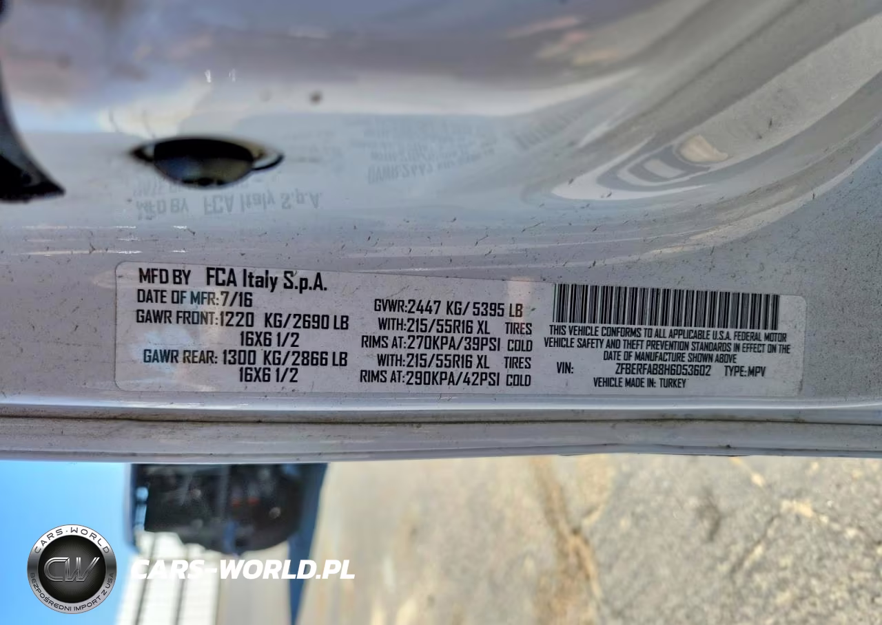 2017 Ram Promaster City VIN:ZFBERFAB8H6D53602 - 13