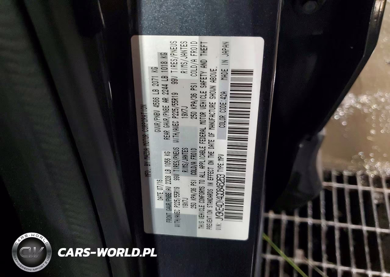 2016 Mazda Cx-5 Gt VIN:JM3KE4DY4G0846263 - 13