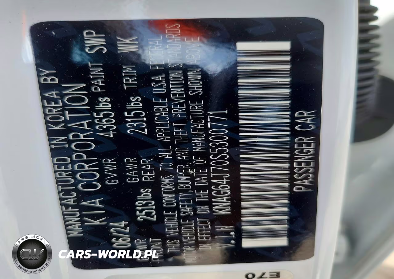 2025 Kia K5 Gt Line VIN:KNAG64J70S5300771 - 12