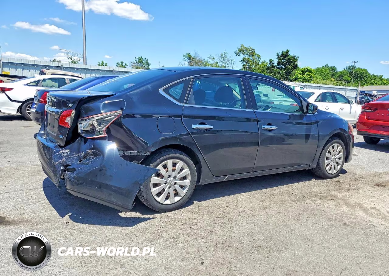 2014 Nissan Sentra Sv VIN:3N1AB7AP9EY224418 - 3