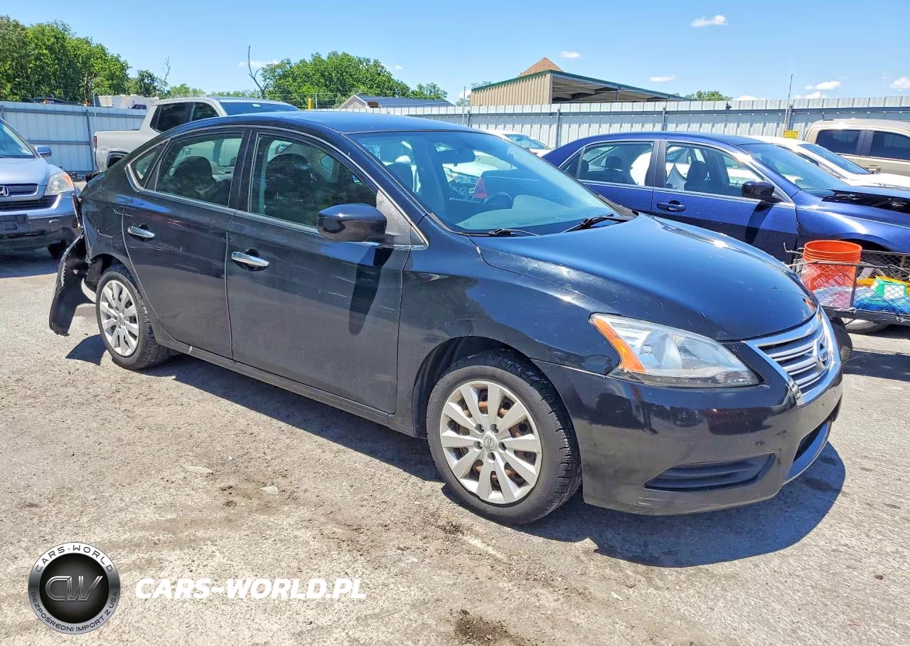 2014 Nissan Sentra Sv VIN:3N1AB7AP9EY224418 - 4
