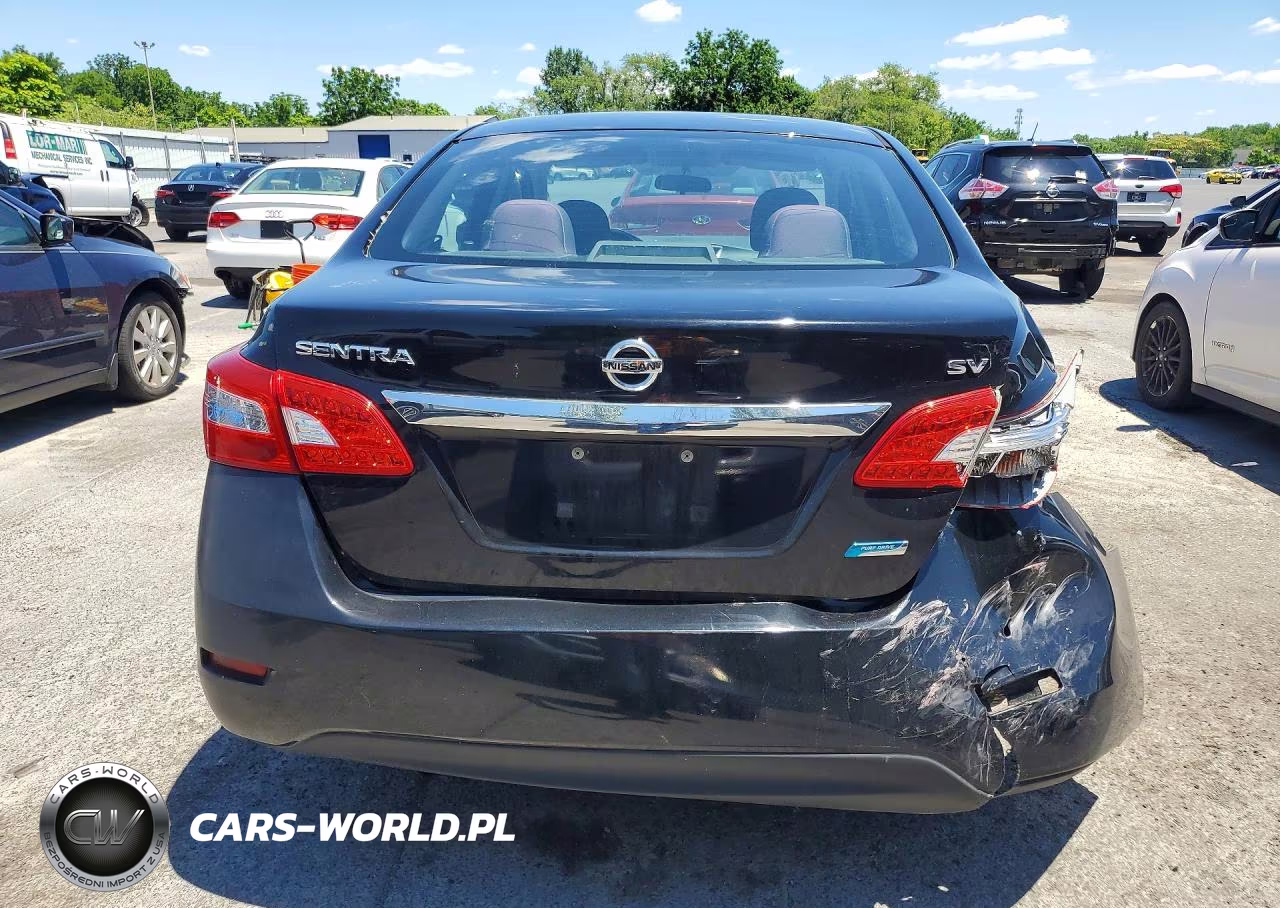 2014 Nissan Sentra Sv VIN:3N1AB7AP9EY224418 - 6
