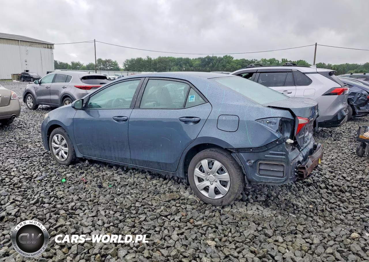 2016 Toyota Corolla Le VIN:2T1BURHE6GC744767 - 2