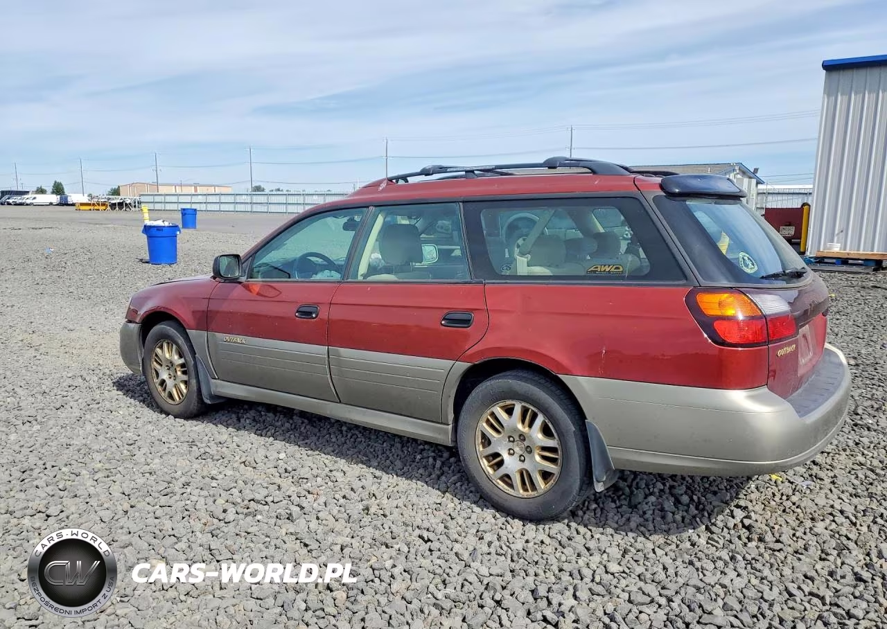 2003 Subaru Legacy Outback Awp VIN:4S3BH675X37651783 - 2