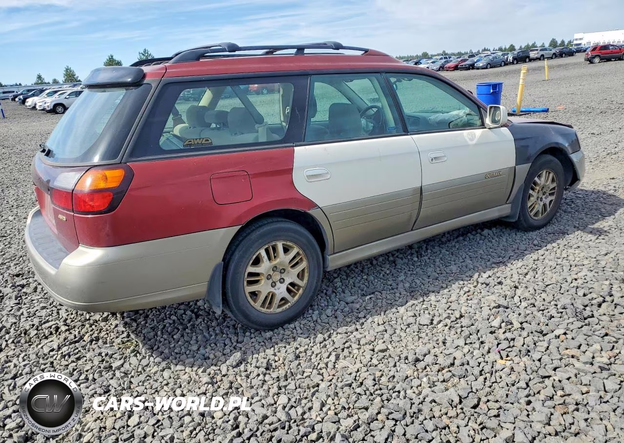 2003 Subaru Legacy Outback Awp VIN:4S3BH675X37651783 - 3