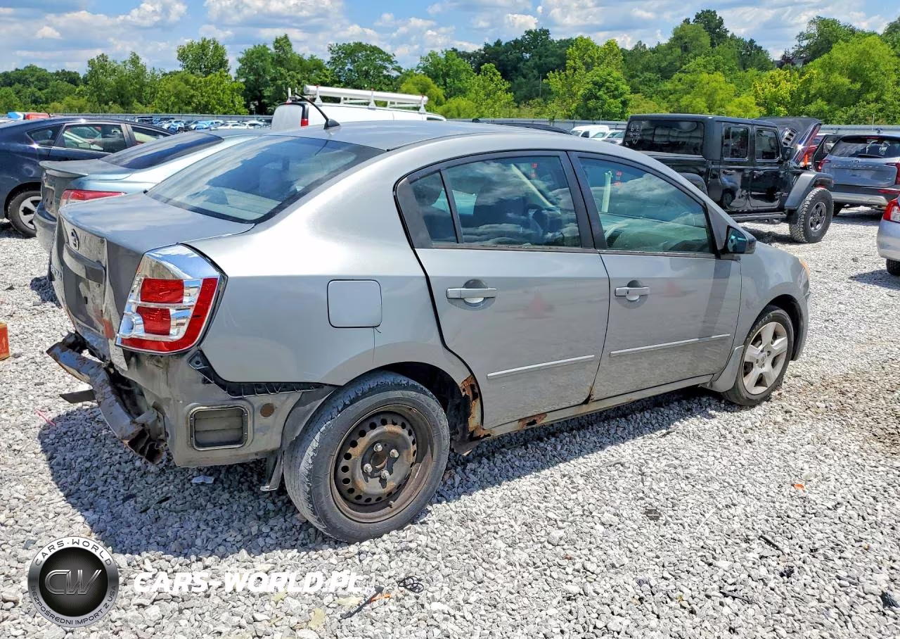 2008 Nissan Sentra 2.0 VIN:3N1AB61E38L645125 - 3