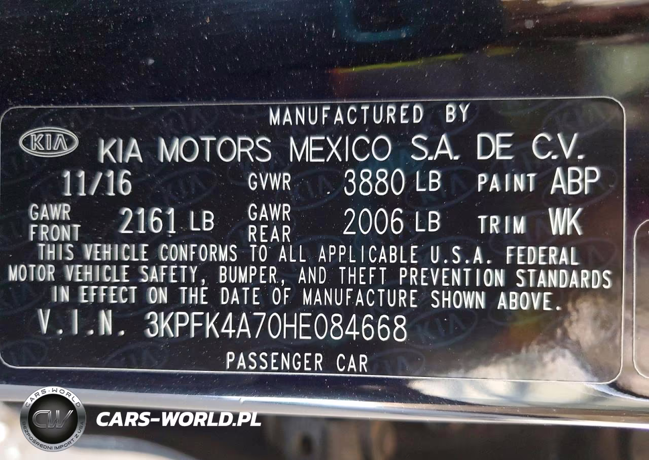 2017 Kia Forte Lx VIN:3KPFK4A70HE084668 - 12