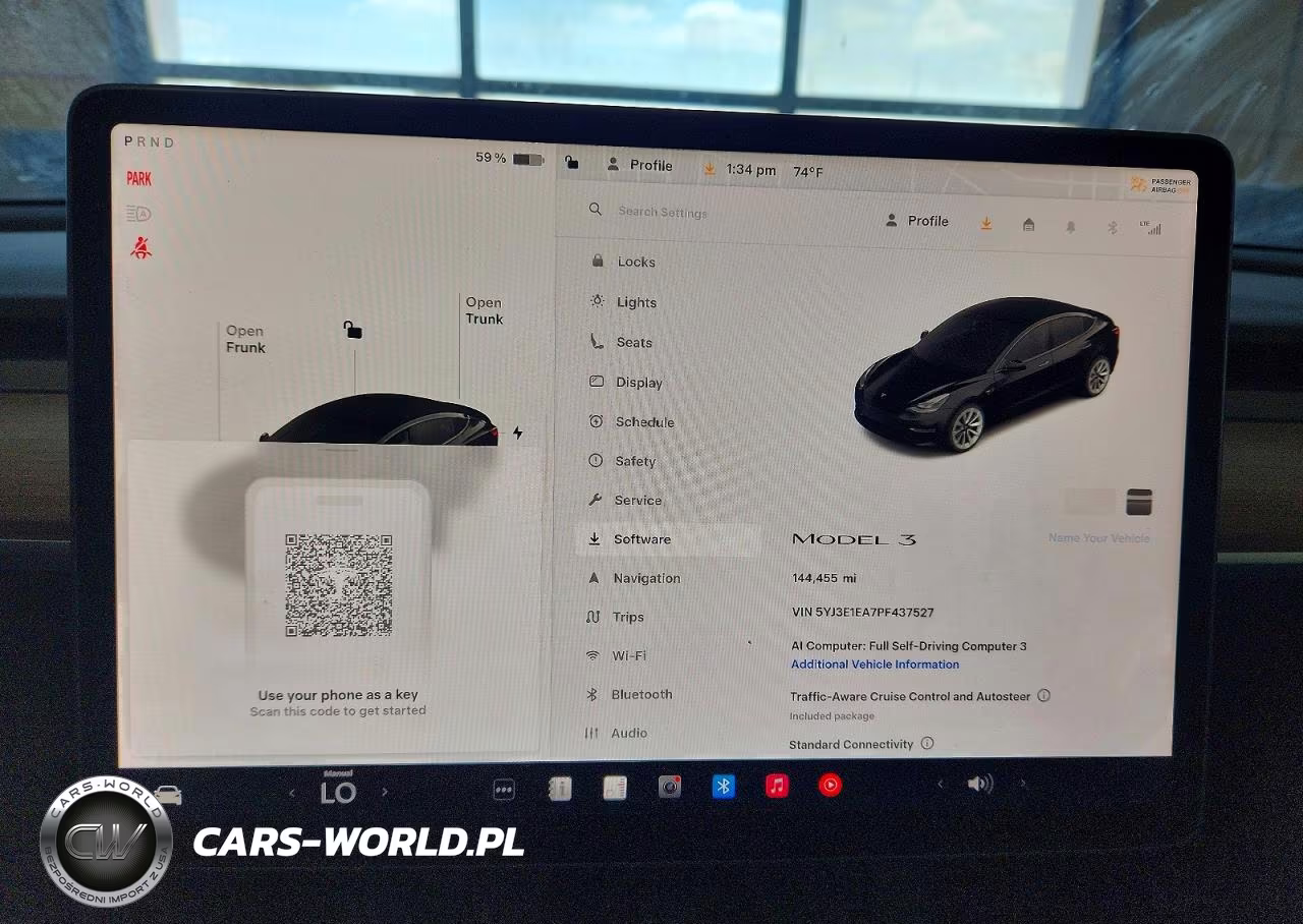 2023 Tesla Model 3 VIN:5YJ3E1EA7PF437527 - 9