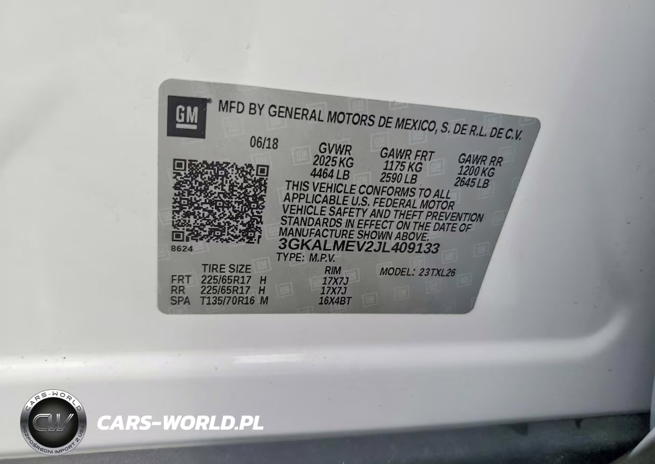 2018 GMC Terrain Sle VIN:3GKALMEV2JL409133 - 12