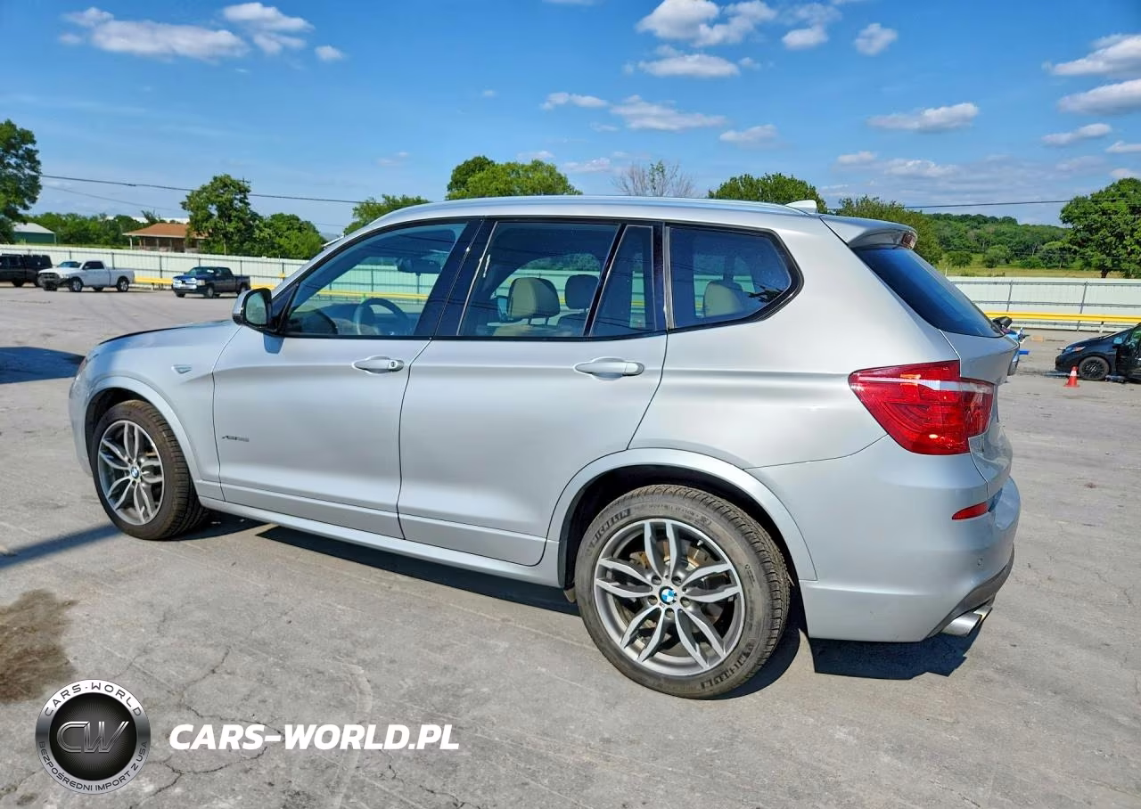 2015 BMW X3 xDrive35I VIN:5UXWX7C59F0K33288 - 2