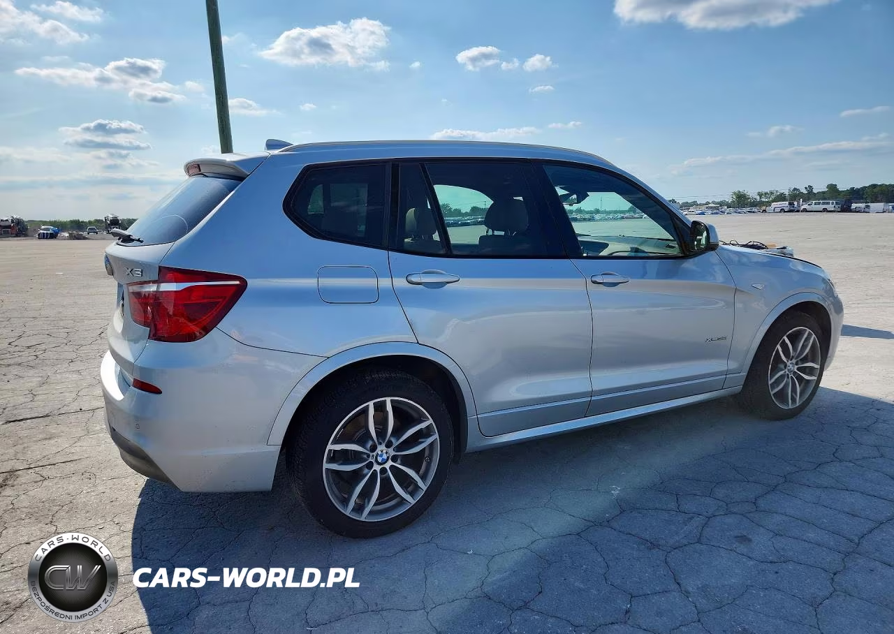 2015 BMW X3 xDrive35I VIN:5UXWX7C59F0K33288 - 3