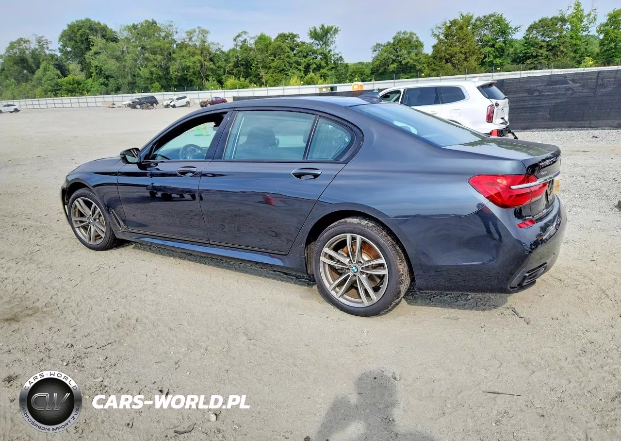 2019 BMW 740 Xi VIN:WBA7E4C55KGV70565 - 2