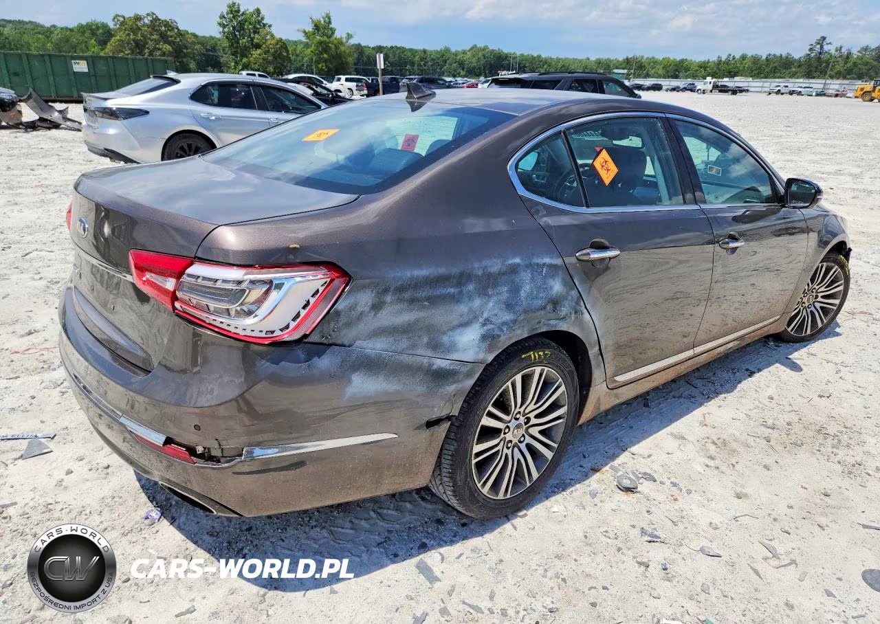2014 Kia Cadenza Premium VIN:KNALN4D77E5120463 - 3