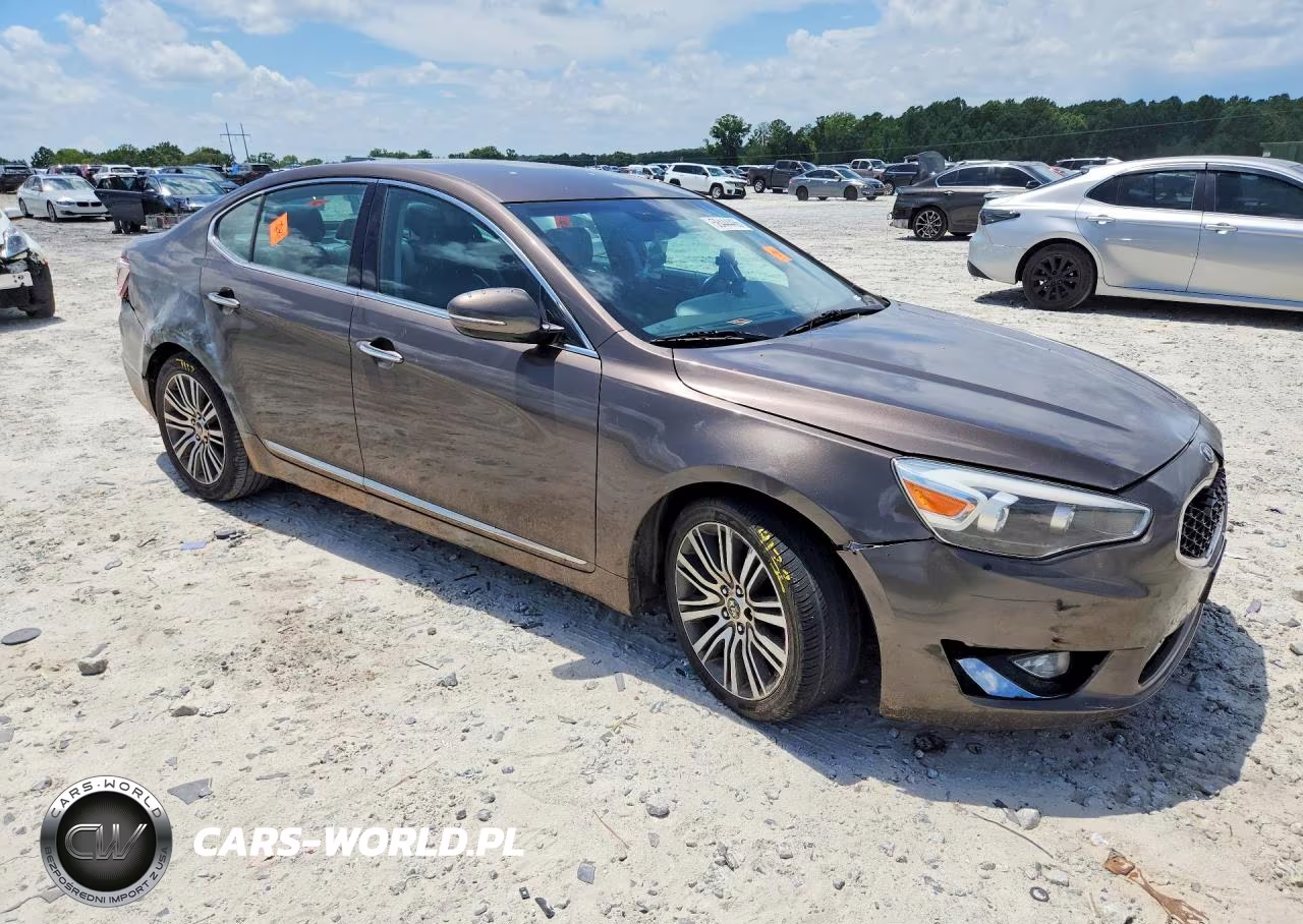 2014 Kia Cadenza Premium VIN:KNALN4D77E5120463 - 4