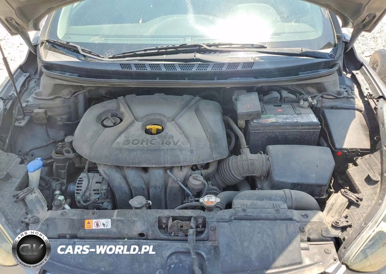 2013 Hyundai Elantra Gls VIN:5NPDH4AE6DH419541 - 11
