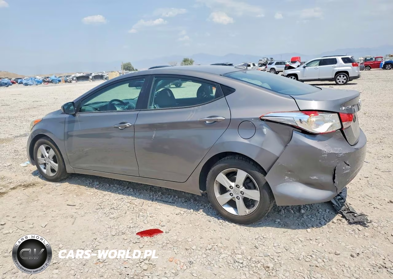 2013 Hyundai Elantra Gls VIN:5NPDH4AE6DH419541 - 2