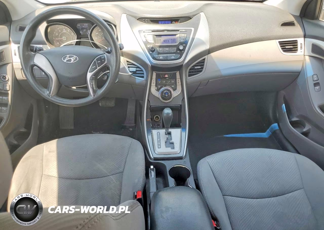 2013 Hyundai Elantra Gls VIN:5NPDH4AE6DH419541 - 8