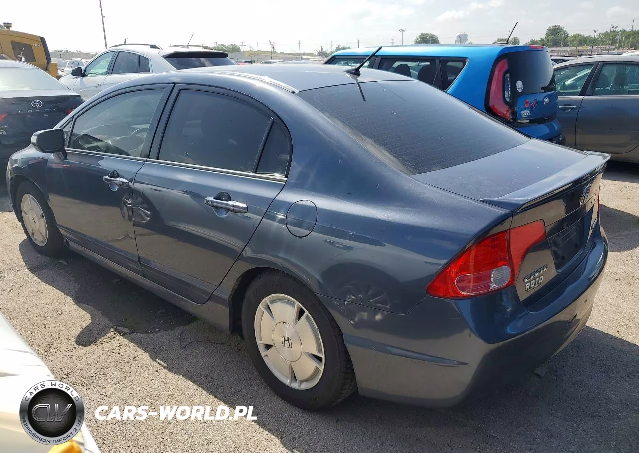 2007 Honda Civic Hybrid VIN:JHMFA36257S020095 - 2