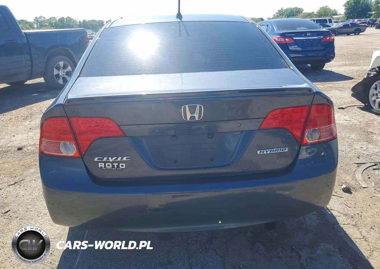 2007 Honda Civic Hybrid VIN:JHMFA36257S020095 - 6
