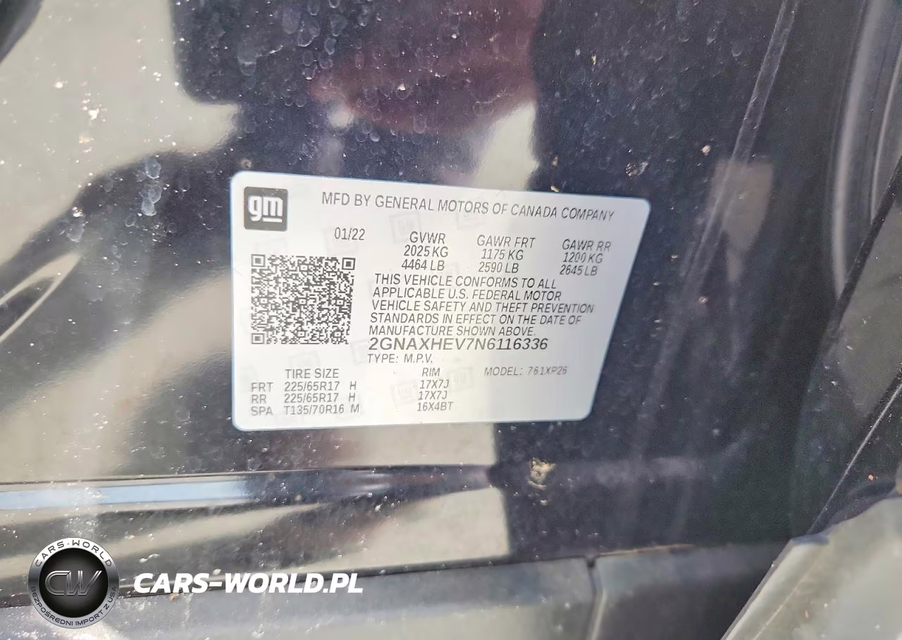 2022 Chevrolet Equinox Ls VIN:2GNAXHEV7N6116336 - 14