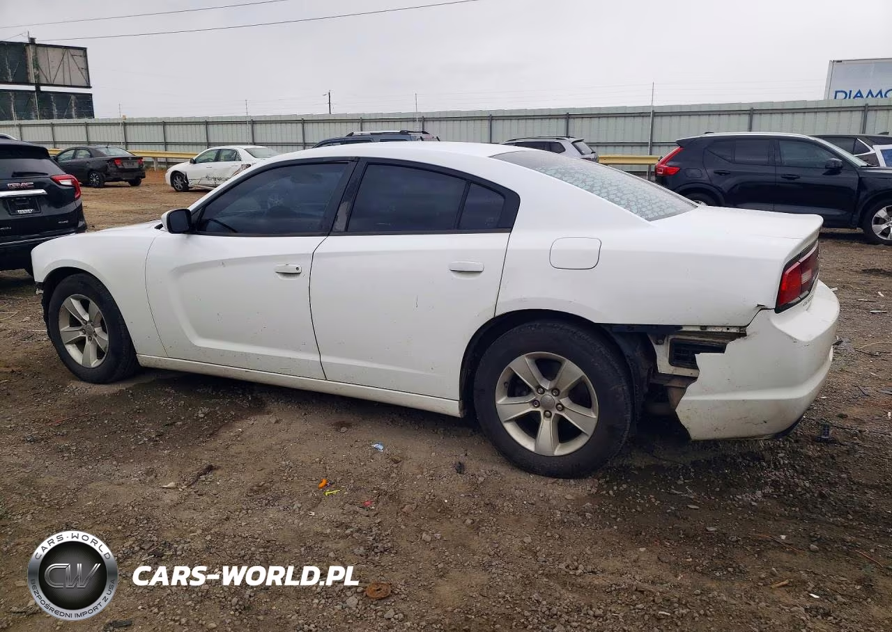 2012 Dodge Charger Se VIN:2C3CDXBG2CH102876 - 2