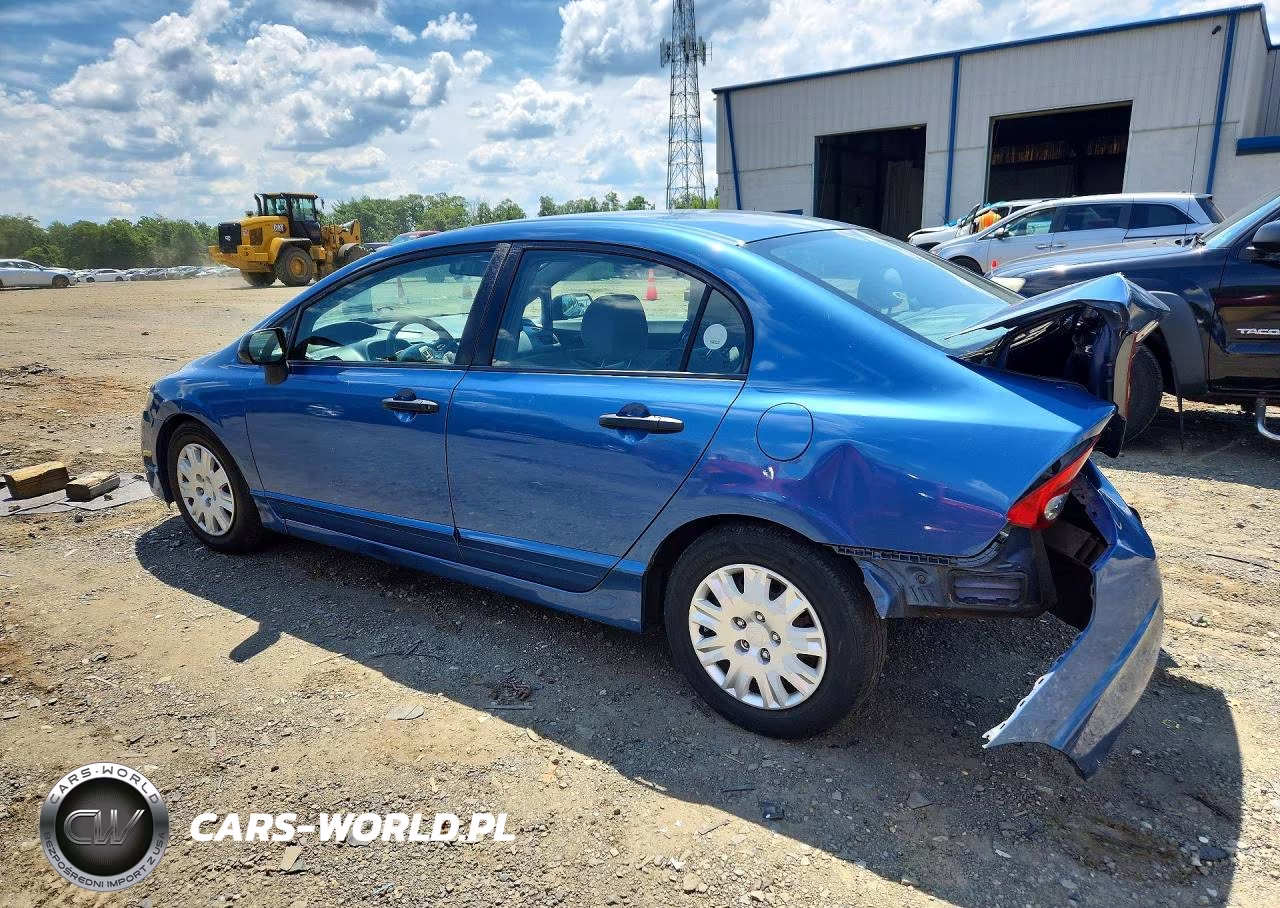 2010 Honda Civic Vp VIN:2HGFA1F34AH503589 - 2