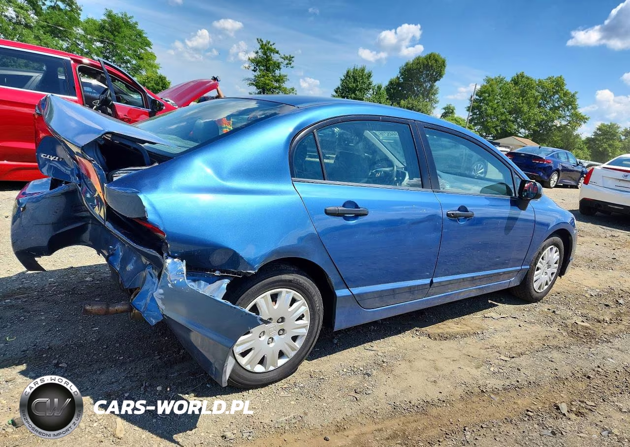 2010 Honda Civic Vp VIN:2HGFA1F34AH503589 - 3