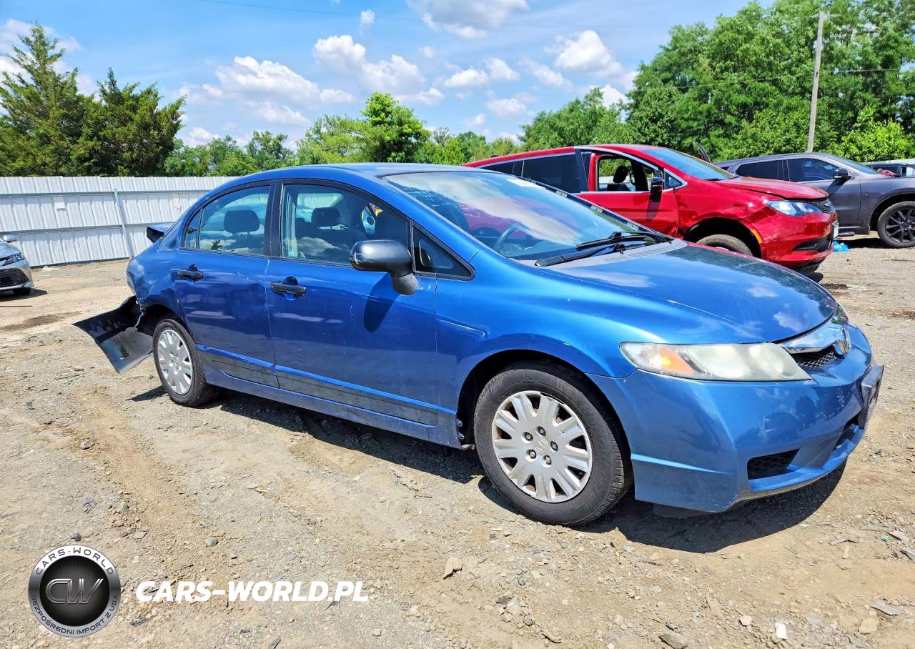 2010 Honda Civic Vp VIN:2HGFA1F34AH503589 - 4