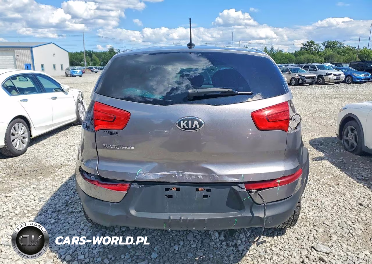 2014 Kia Sportage Lx VIN:KNDPB3AC8E7650163 - 6