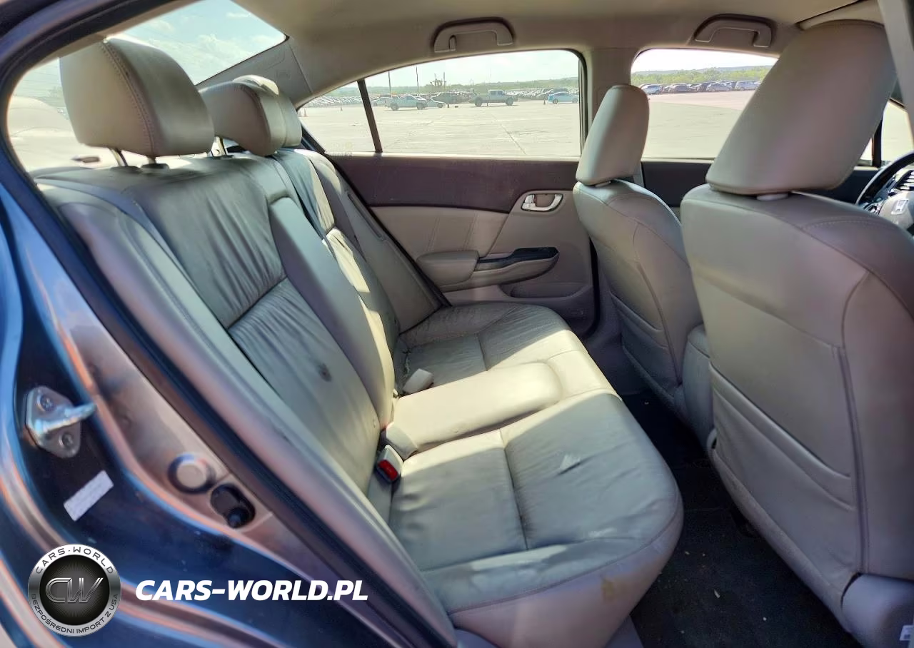 2012 Honda Civic Hybrid L VIN:JHMFB4F33CS008212 - 10