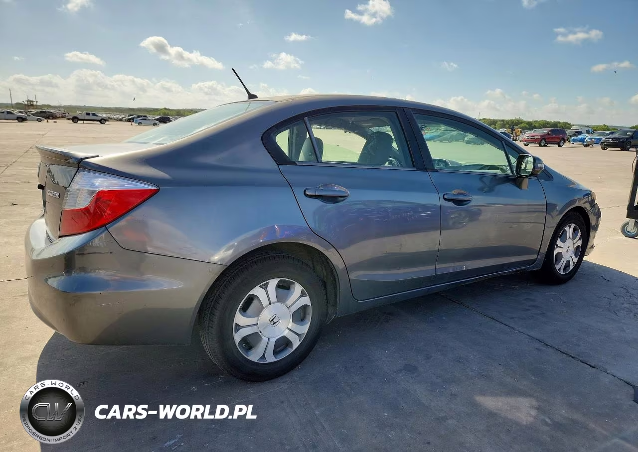 2012 Honda Civic Hybrid L VIN:JHMFB4F33CS008212 - 3