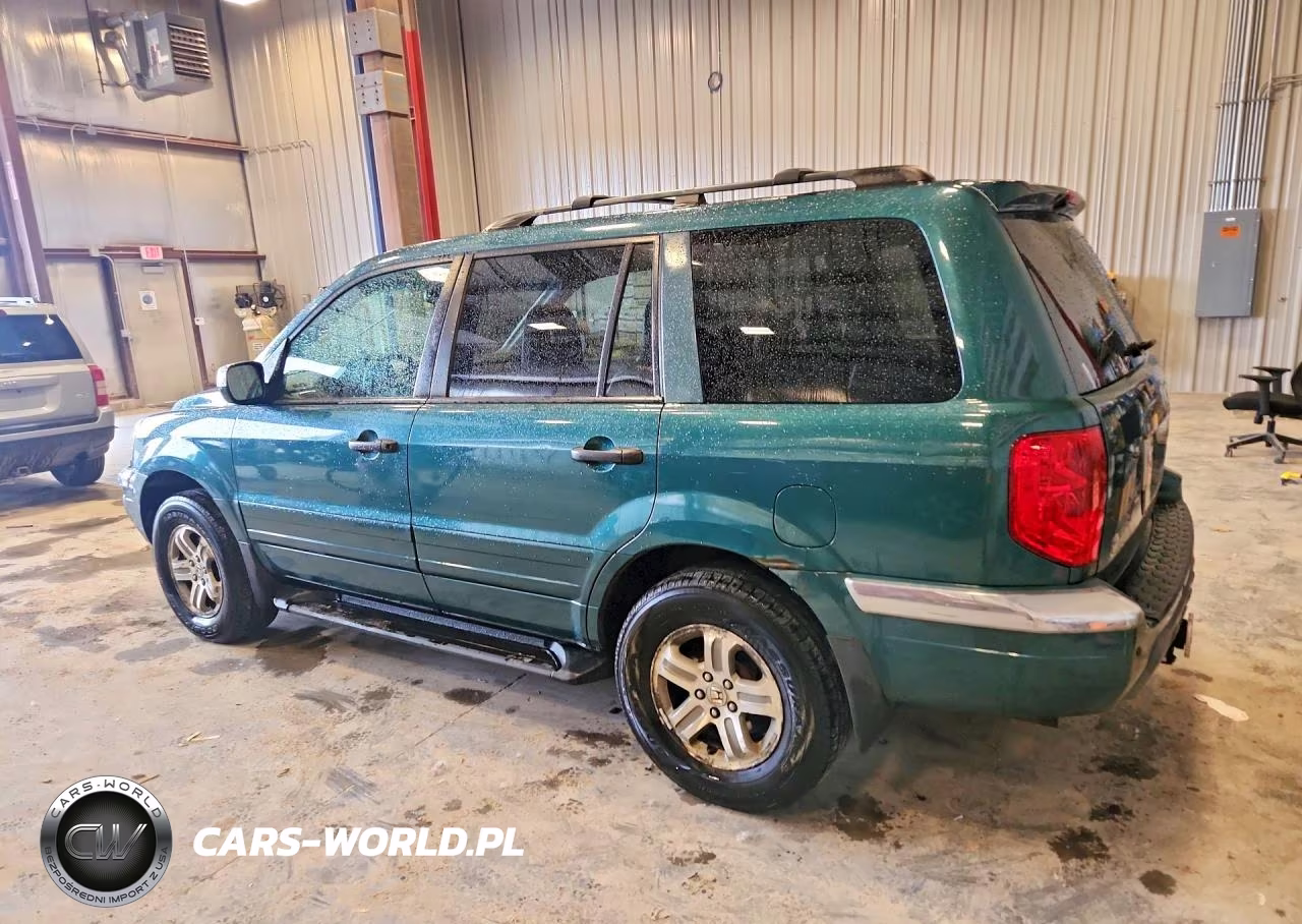 2003 Honda Pilot Exl VIN:2HKYF18643H503974 - 2