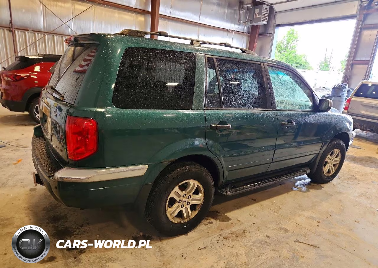 2003 Honda Pilot Exl VIN:2HKYF18643H503974 - 3