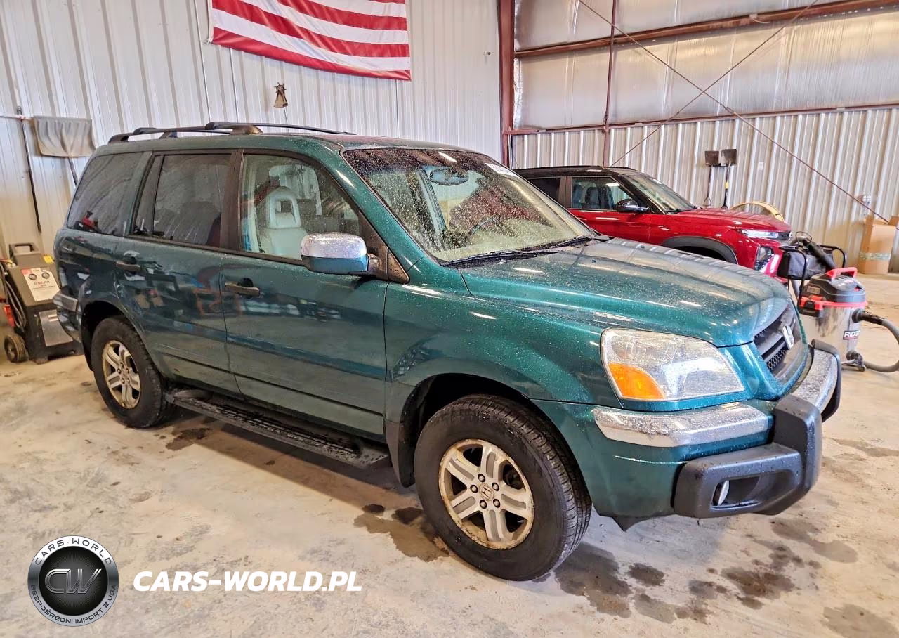 2003 Honda Pilot Exl VIN:2HKYF18643H503974 - 4