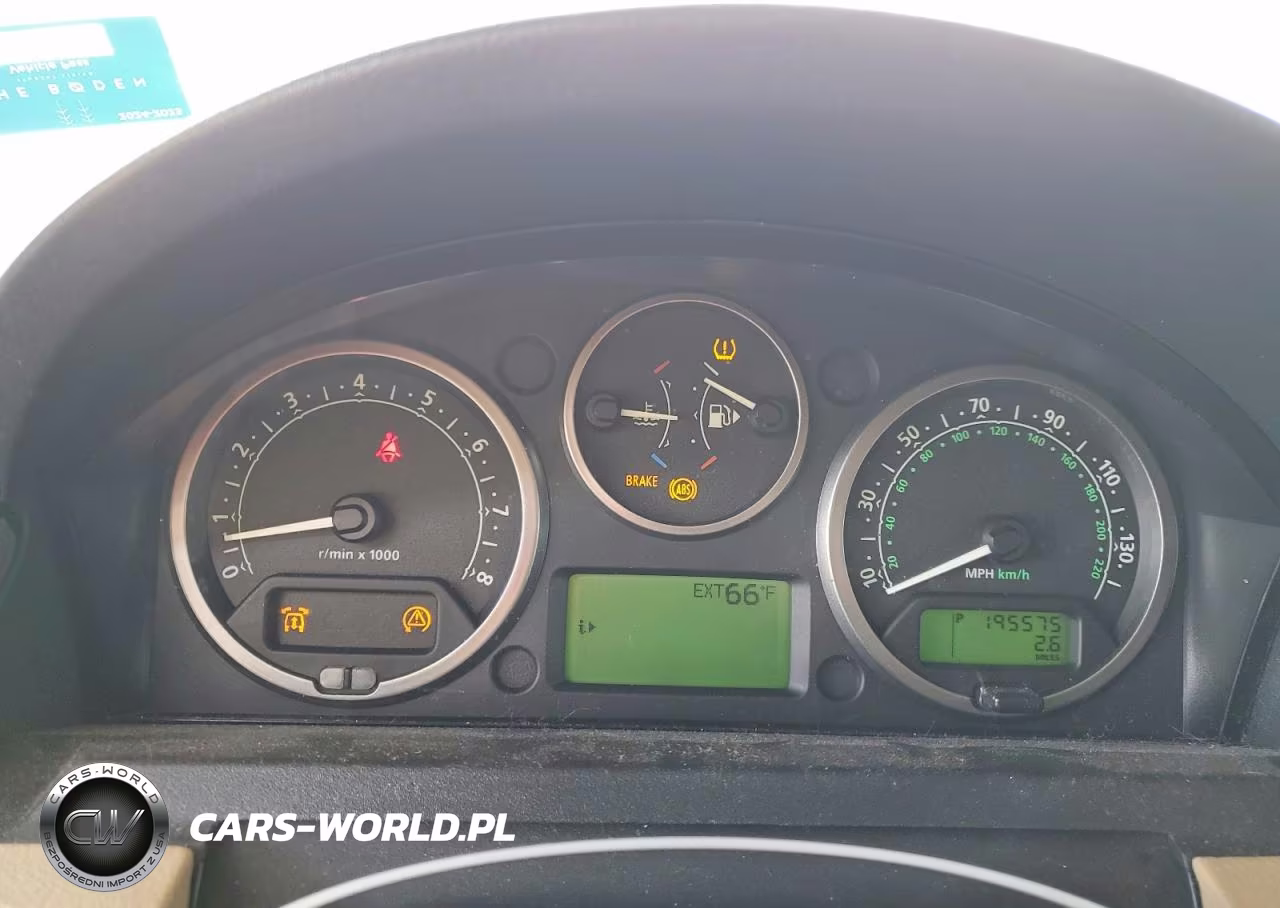 2006 Land Rover Lr3 Hse VIN:SALAG25466A389276 - 9
