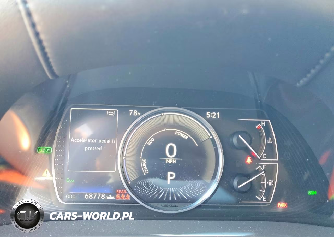 2019 Lexus Es 300H VIN:JTHB21B16K2040152 - 9