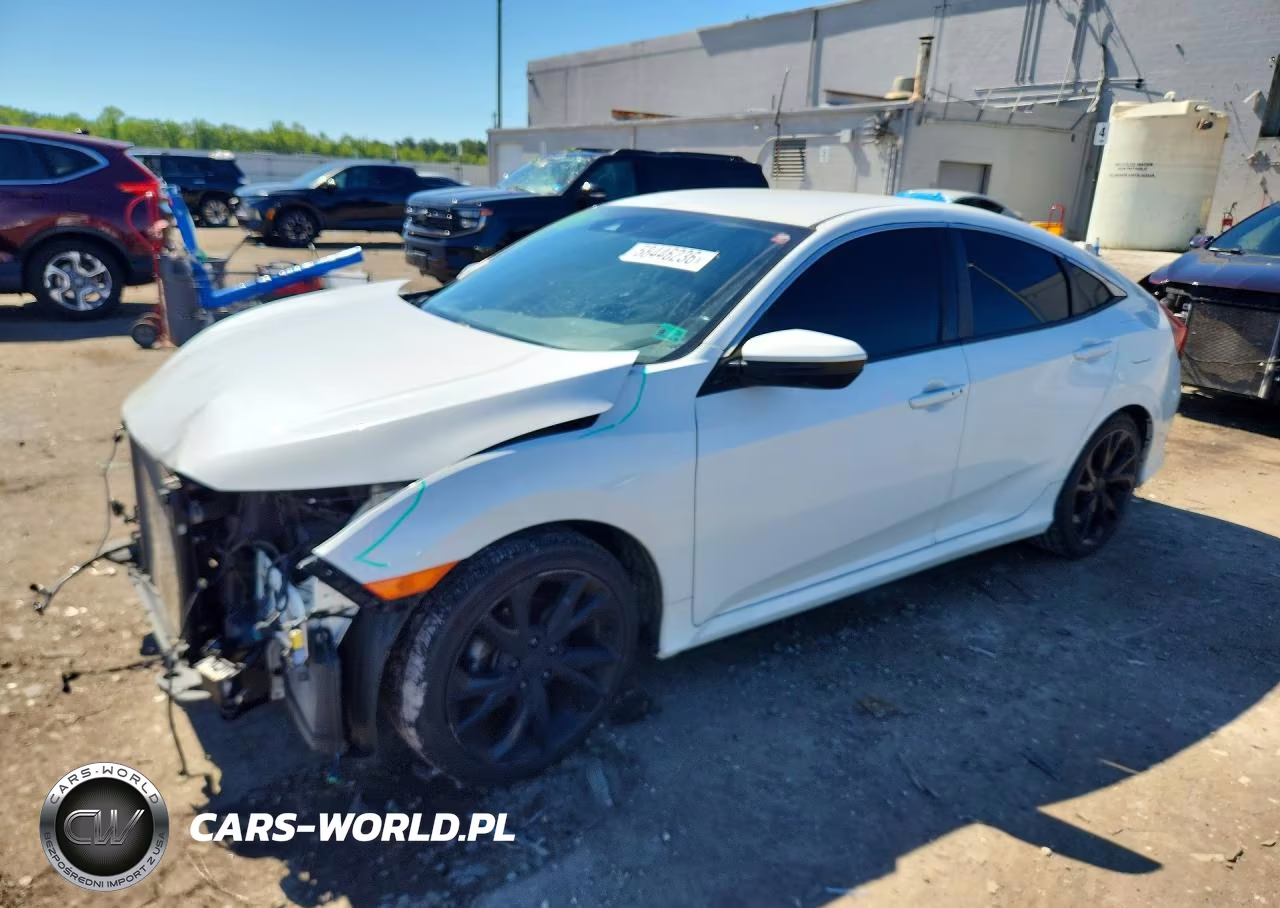 2020 Honda Civic Sport VIN:2HGFC2F85LH555778 - 1