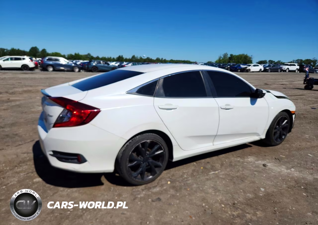 2020 Honda Civic Sport VIN:2HGFC2F85LH555778 - 3