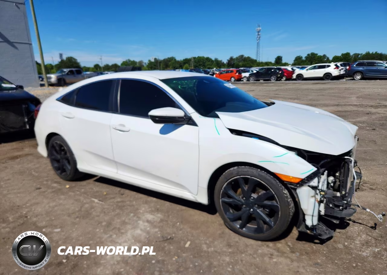 2020 Honda Civic Sport VIN:2HGFC2F85LH555778 - 4
