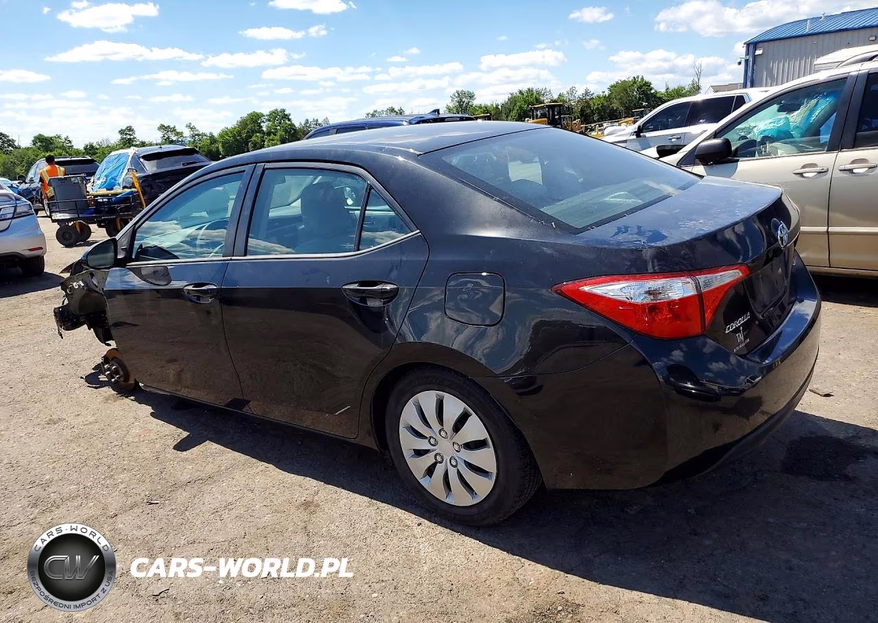 2015 Toyota Corolla Le VIN:2T1BURHEXFC449878 - 2