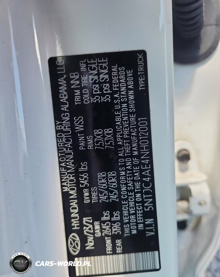 2022 Hyundai Santa Cruz Sel VIN:5NTJC4AE4NH012001 - 12