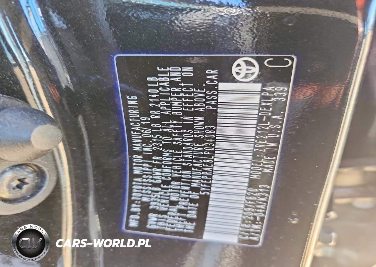 2020 Toyota Corolla Le VIN:5YFEPRAE8LP034083 - 13