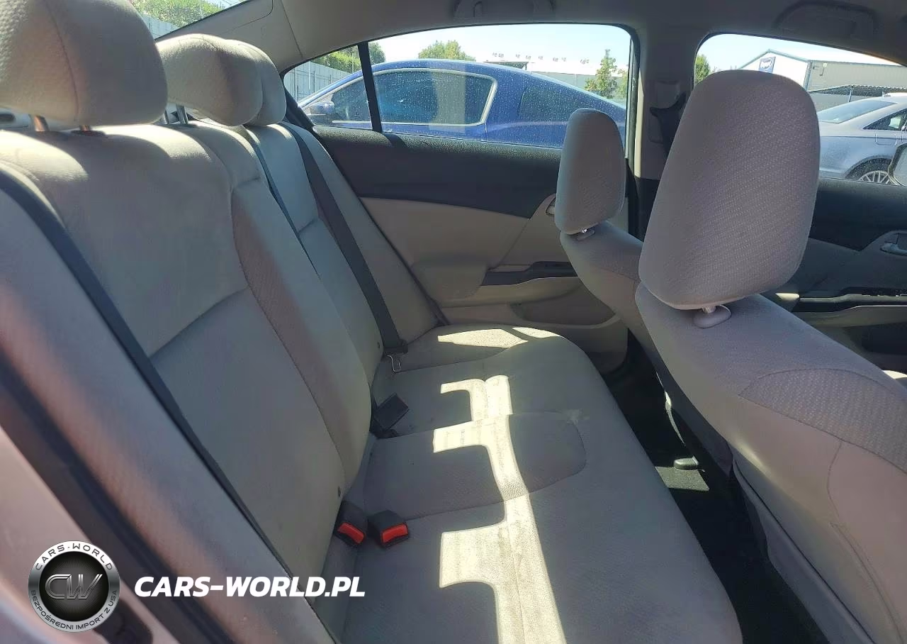 2013 Honda Civic Lx VIN:19XFB2F57DE253641 - 10