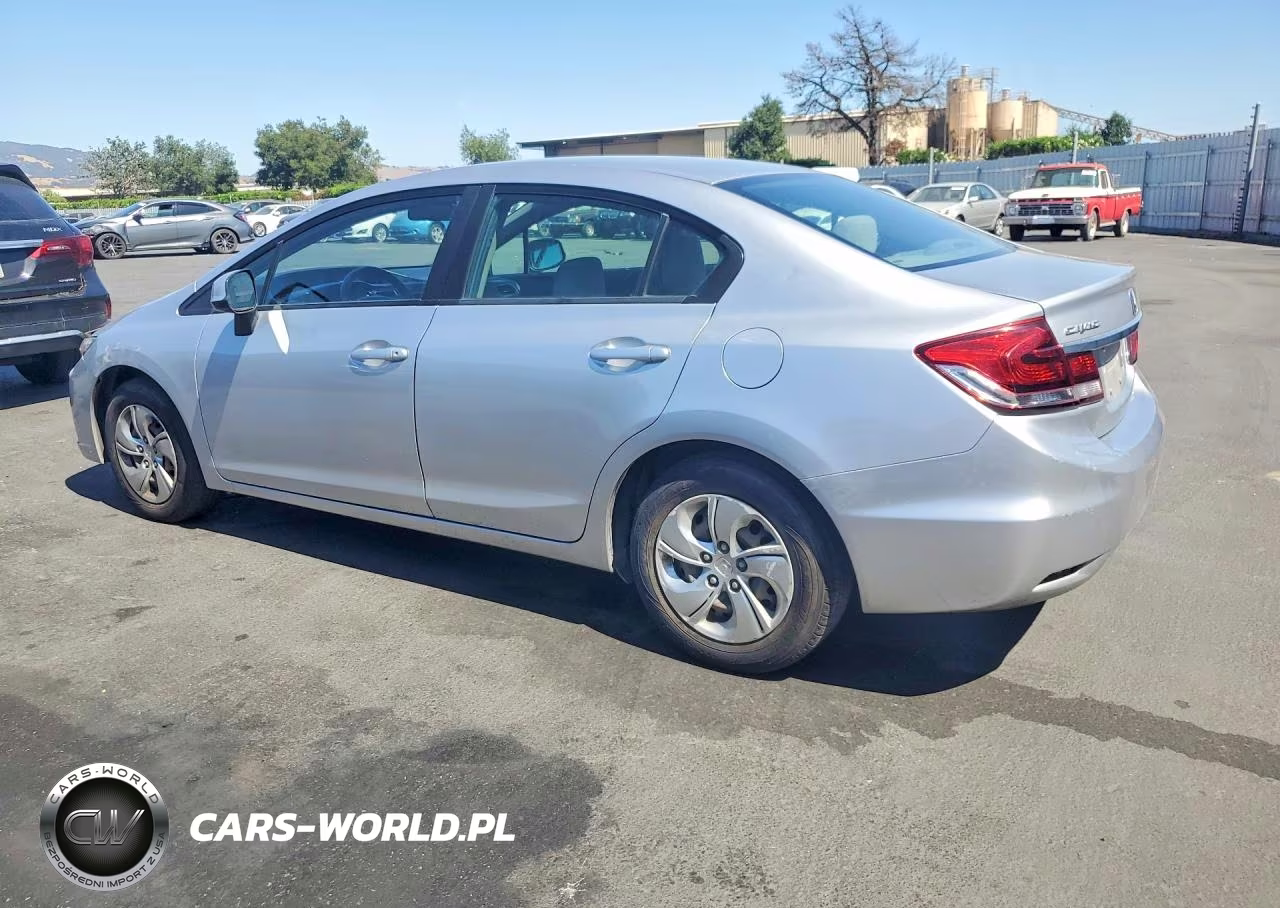 2013 Honda Civic Lx VIN:19XFB2F57DE253641 - 2