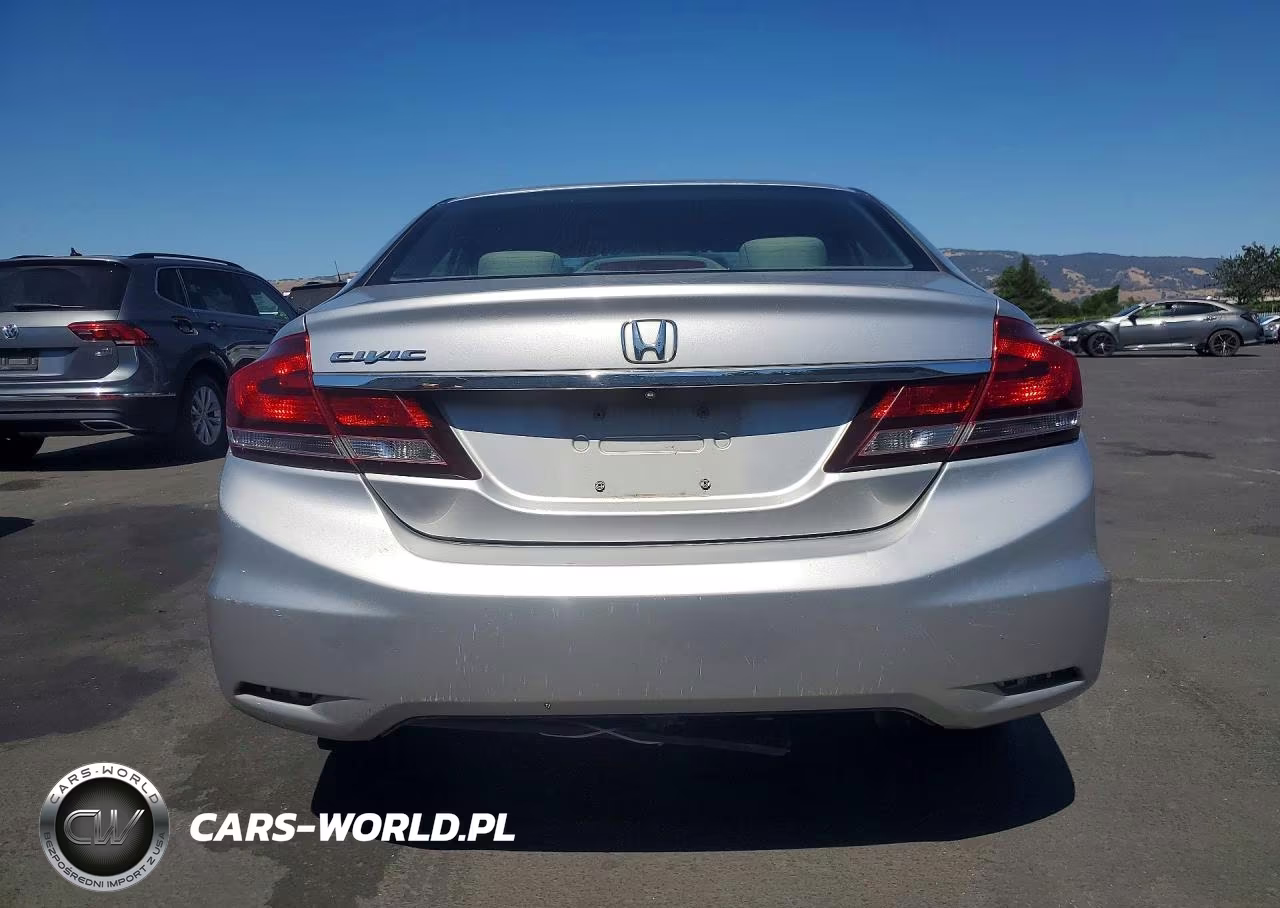 2013 Honda Civic Lx VIN:19XFB2F57DE253641 - 6