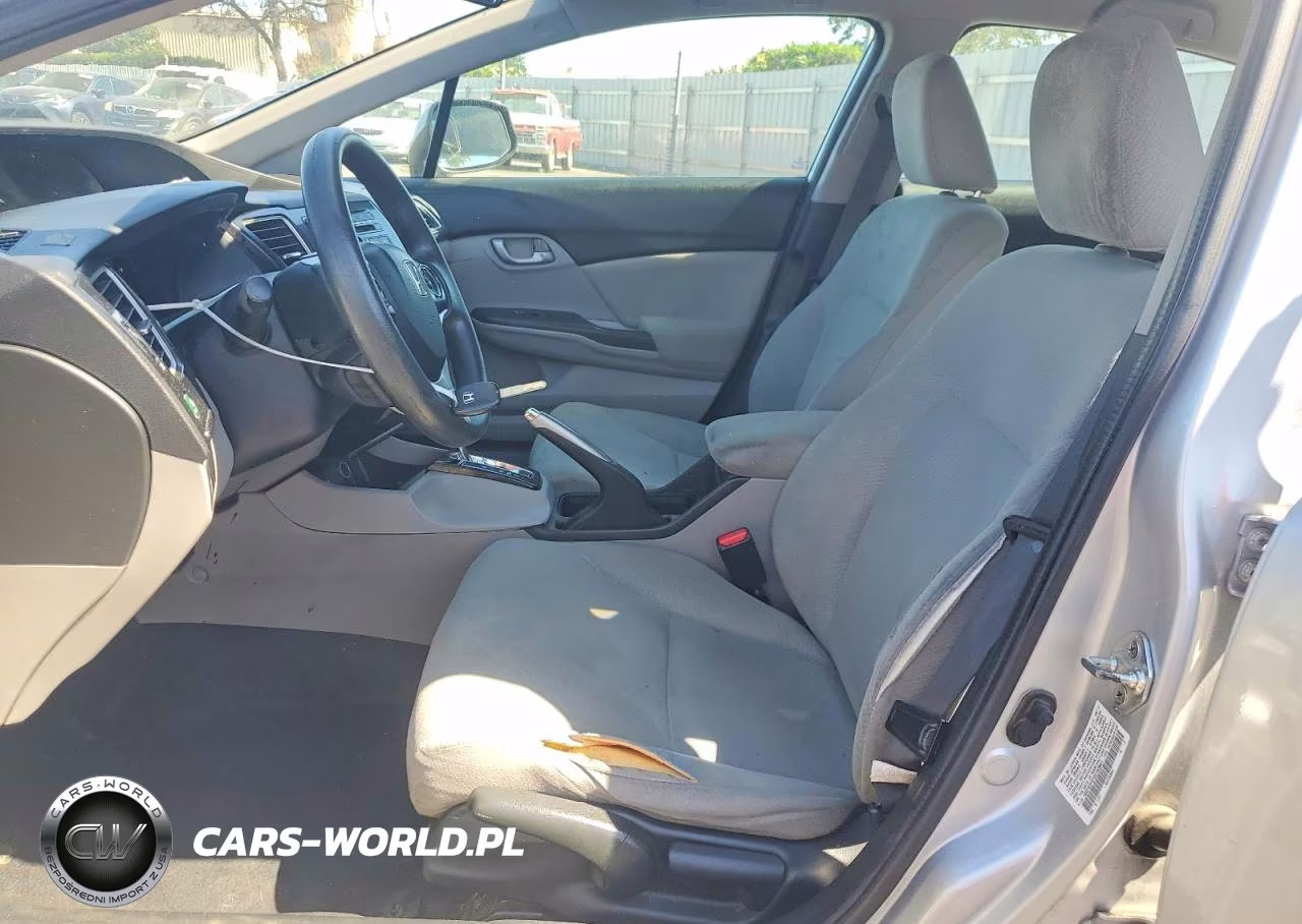2013 Honda Civic Lx VIN:19XFB2F57DE253641 - 7
