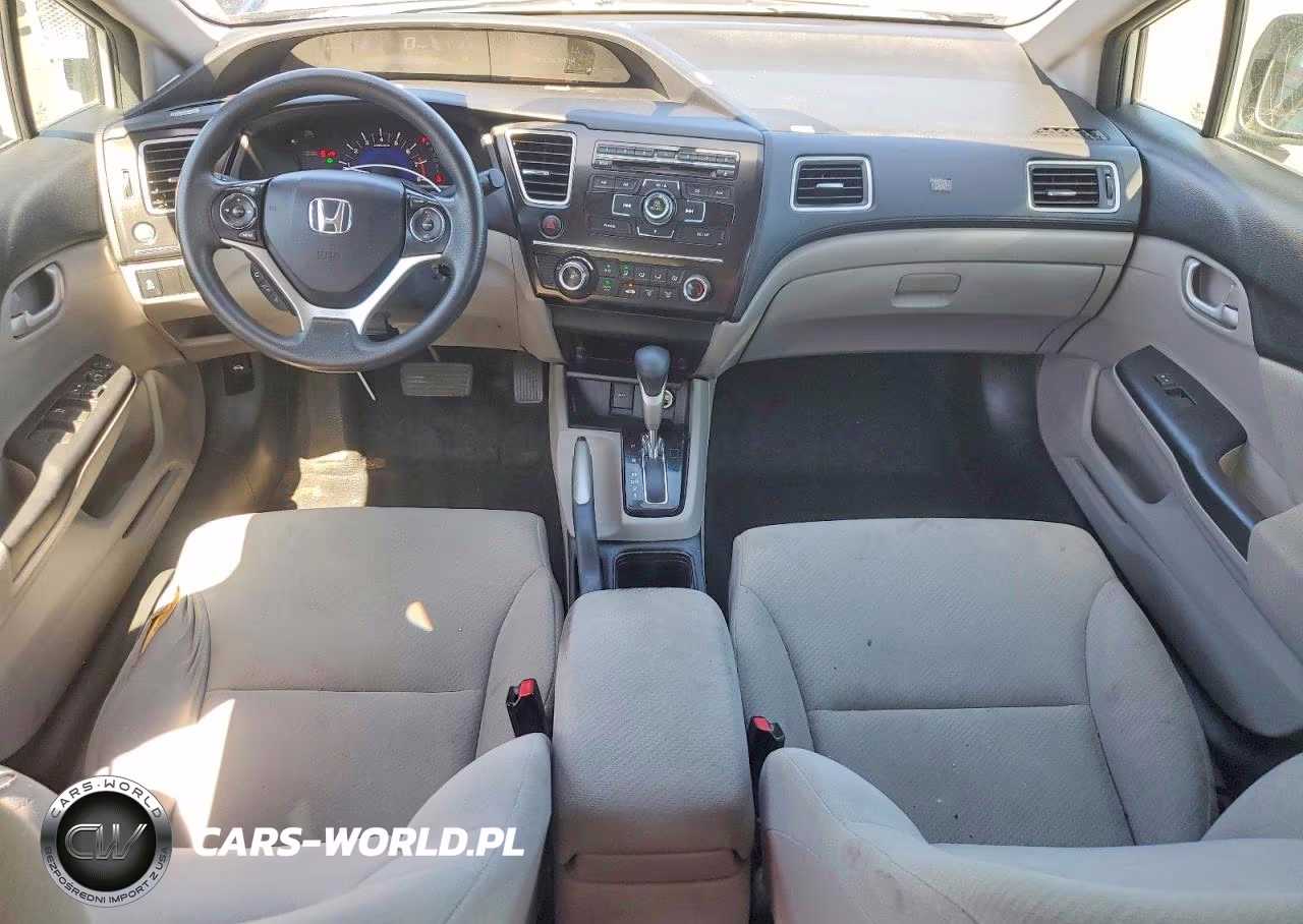 2013 Honda Civic Lx VIN:19XFB2F57DE253641 - 8