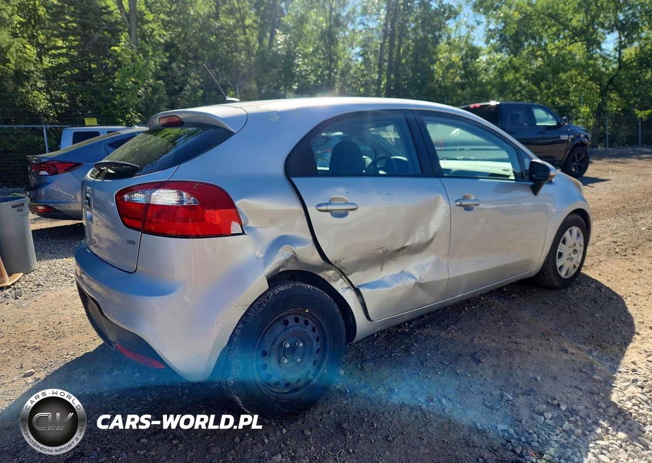 2014 Kia Rio Lx VIN:KNADM5A33E6333998 - 3