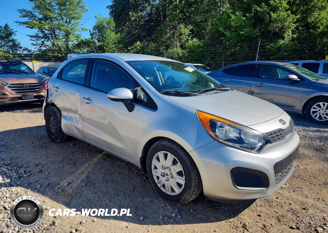 2014 Kia Rio Lx VIN:KNADM5A33E6333998 - 4